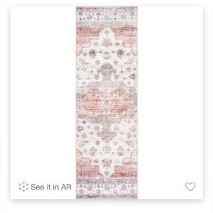 30” by 96” (2’6” by 8’) NuLoom Washable Rug Runner in Beige